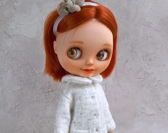Wool Blythe doll Coat, Jacket