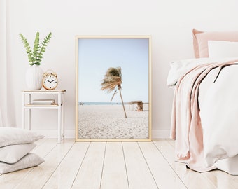 Beach Print, Palm Beach Aruba, Ocean Print, Pastel Beach Print, Coastal Wall Art, Beach Photo, Coastal Print, Beach Photography