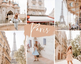 Paris Preset | Instagram Preset, Blogger Preset, Warm Filters, Instagram Blogger Warm Lightroom Presets, Bright Presets