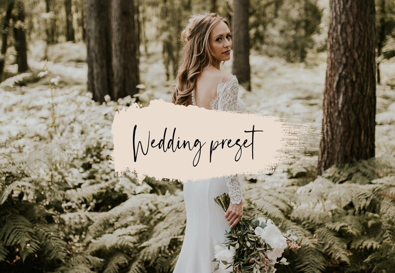 Hochzeit Preset Warm Preset, Boho Preset, Moody Preset, Rustikal Preset Bild 1