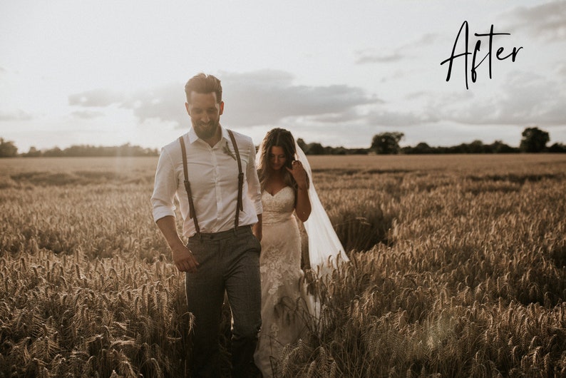 Hochzeit Preset Warm Preset, Boho Preset, Moody Preset, Rustikal Preset Bild 3