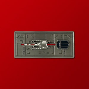 Luke vs. Vader Enamel Pin - Galaxy Pin - Space Pin - Sci Fi Pin - Fantasy Pin - Character Pin - Movie Pin - Moving Pin