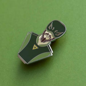 Spectre One Bust Enamel Pin - Galaxy Pin - Space Pin - Sci Fi Pin - Fantasy Pin - Character Pin - Prequel Pin - Rebel Pin