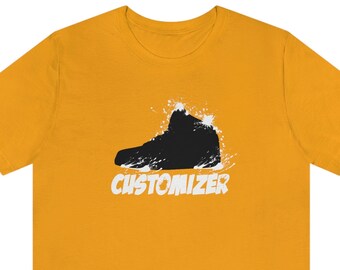 Sneaker Customizer Shirt | Gold Yellow