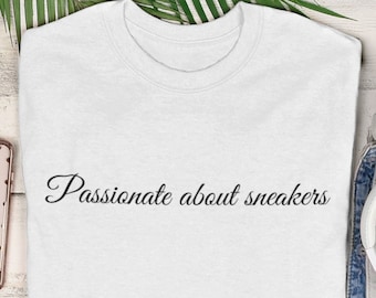Passionate about Sneakers | white and black
