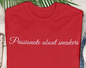 Passionate about Sneakers | red