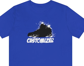 Sneaker Customizer Shirt | Royal Blue