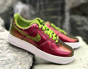 Pink Metallic Colorshift Custom Air Force 1