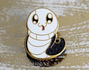 Undertale Gaster Snake Enamel Pin