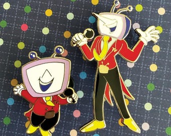 Broche de esmalte Deltarune Tenna