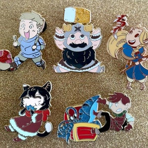 Pin de esmalte Dungeon Meshi Ver. 2 (versão corporal)