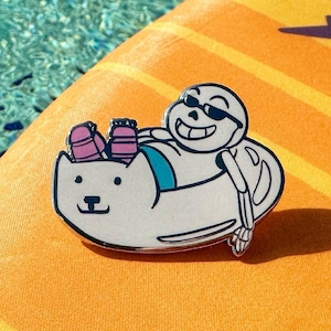 Undertale Pool Sans + Freebie