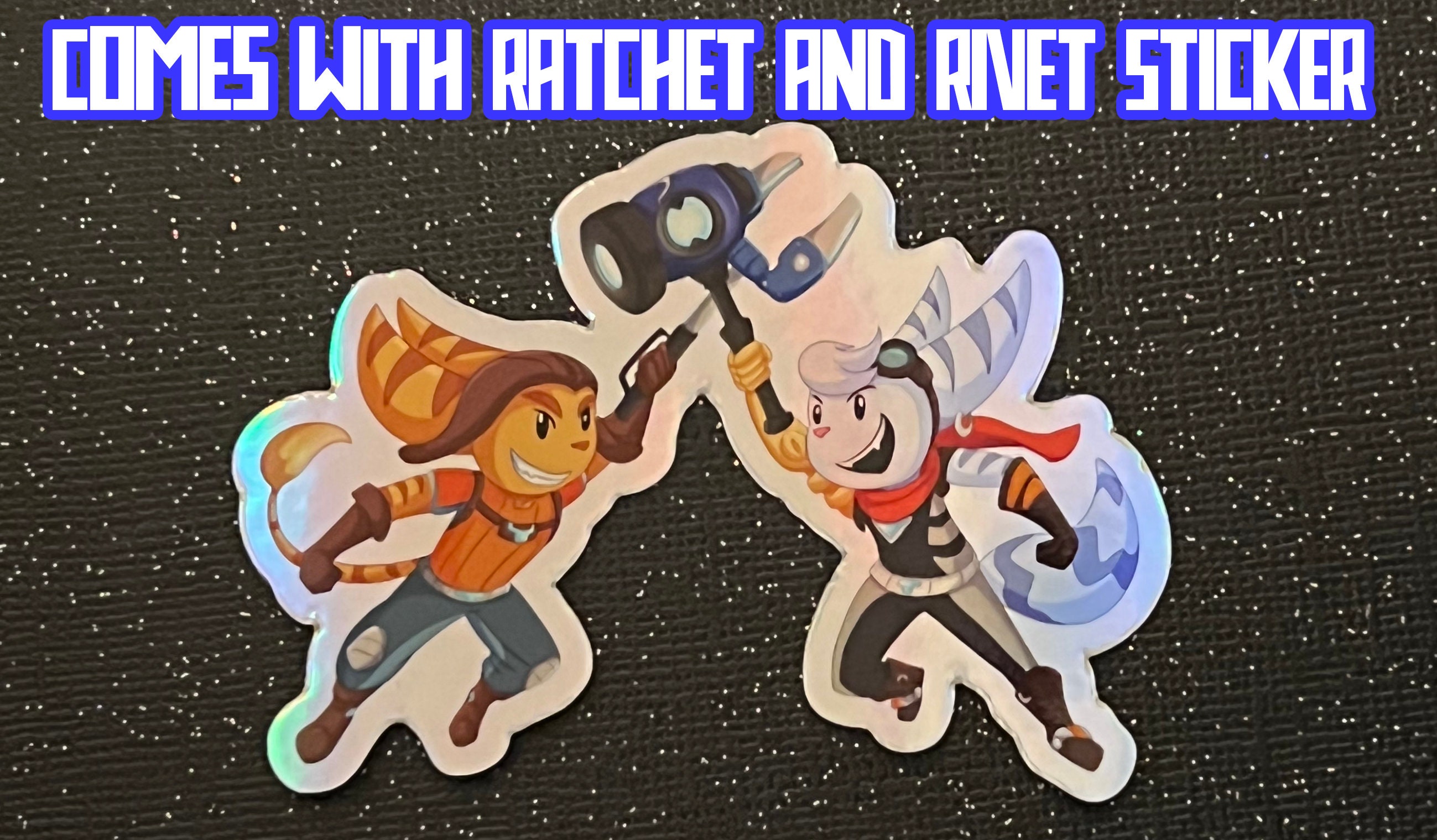 Rivet Ratchet & Clank ~ Rift Apart (Fannan Vector) Sticker for Sale by  slu1