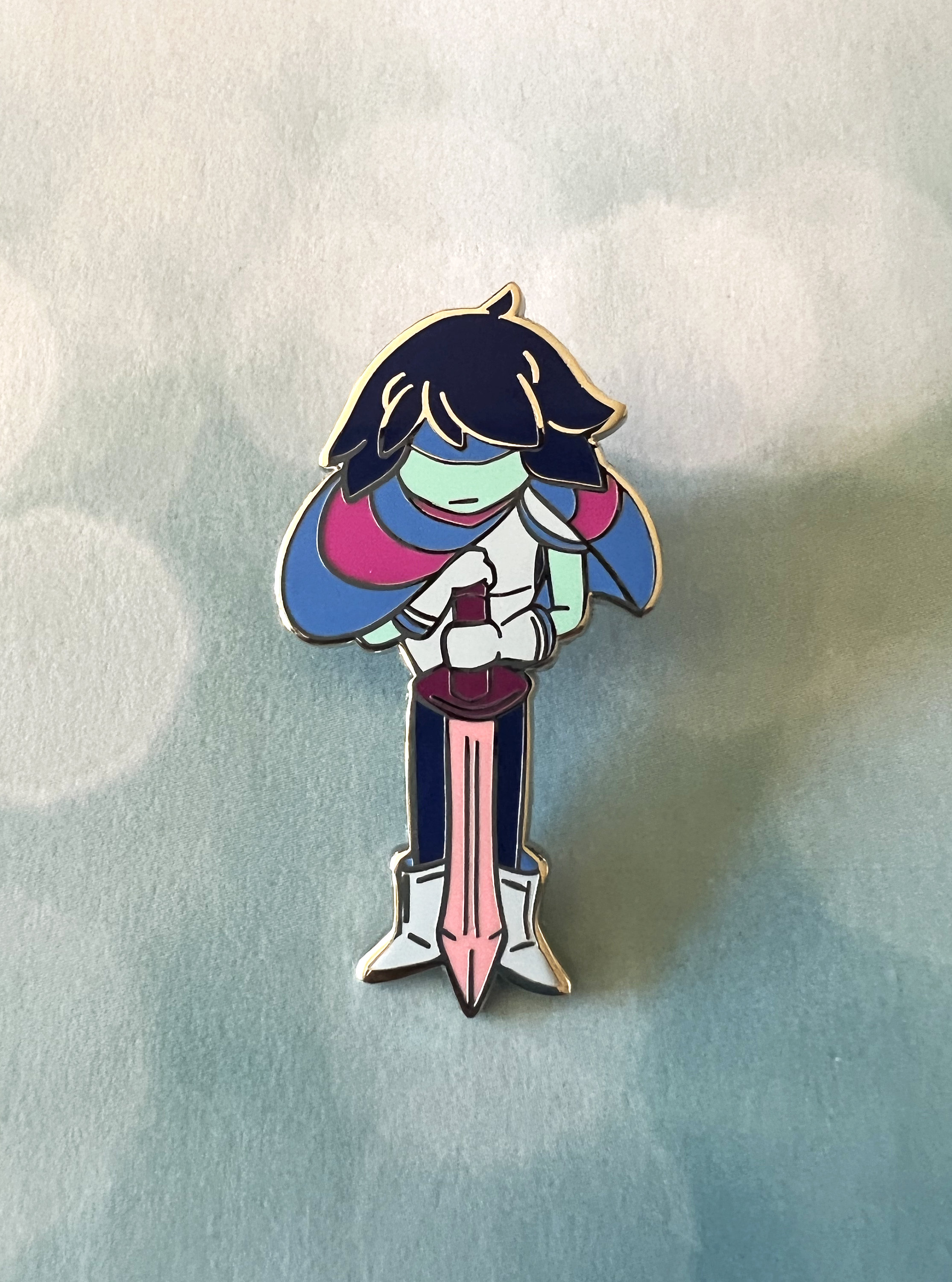 Deltarune Enamel Pins W/ Free Sticker | Etsy