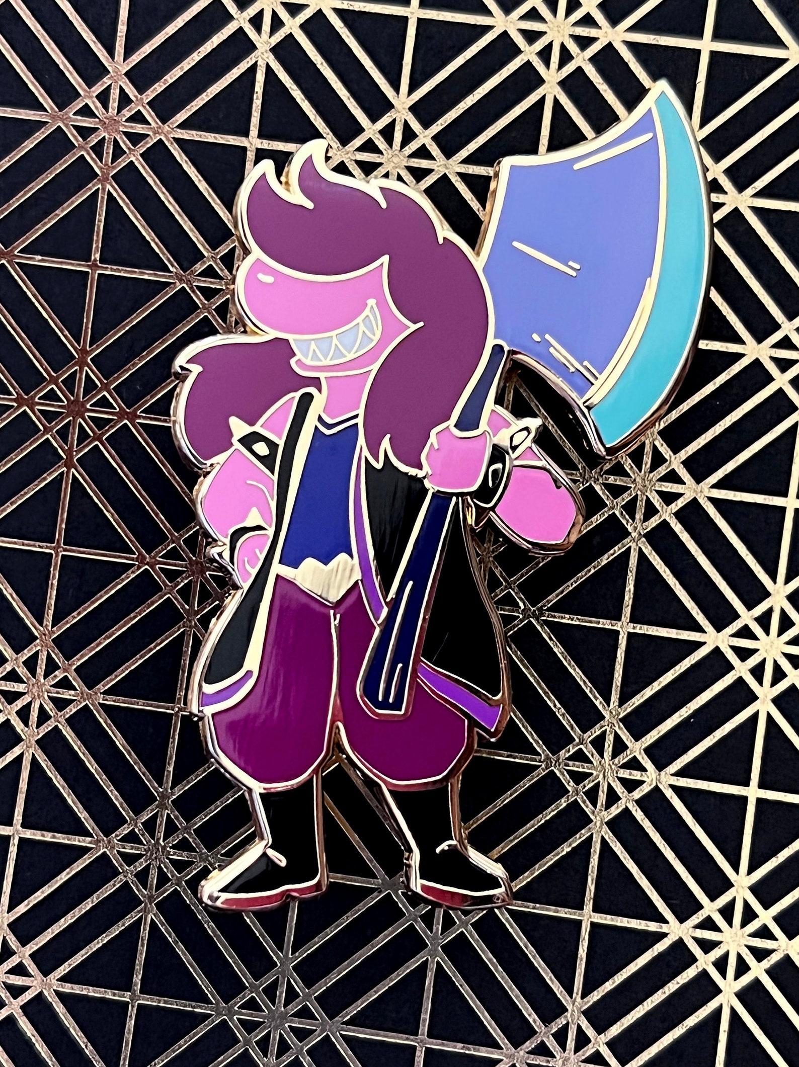 Deltarune Enamel Pins W/ Free Sticker - Etsy