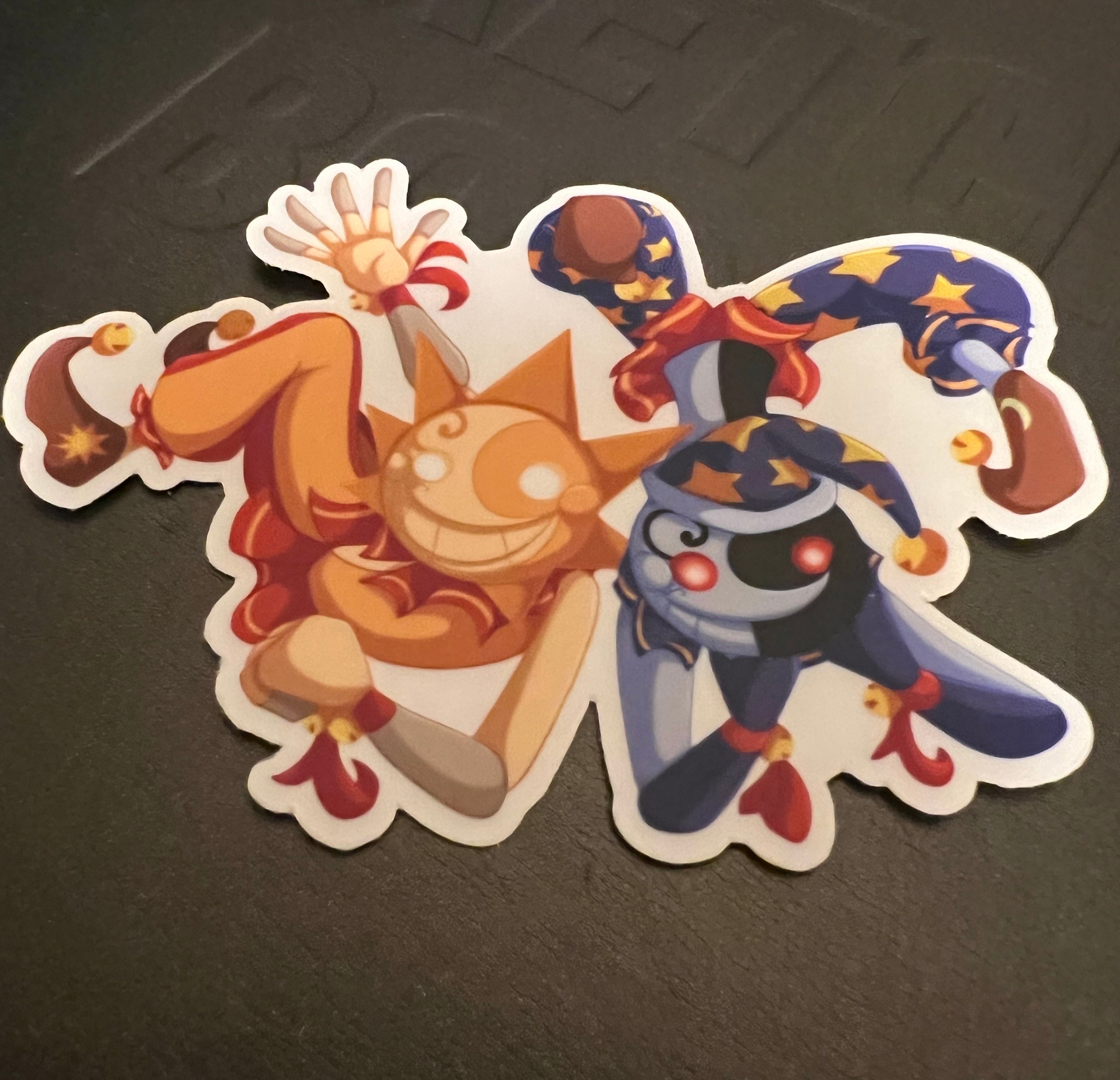 FNAF:SB Sun and Moon Animatronic Stickers -  Sweden