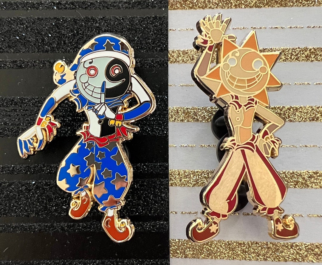 Custom sun/moon necklace  Five Nights At Freddy's Amino