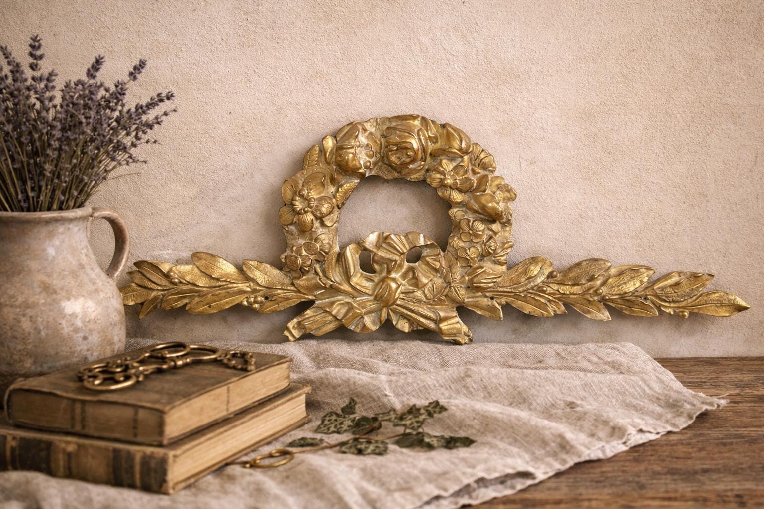 ミニチュア　フランスアンティーク 　ゴールドオルモル装飾風 ミニチュアフレーム Antique French Ormolu Frame - Etsy