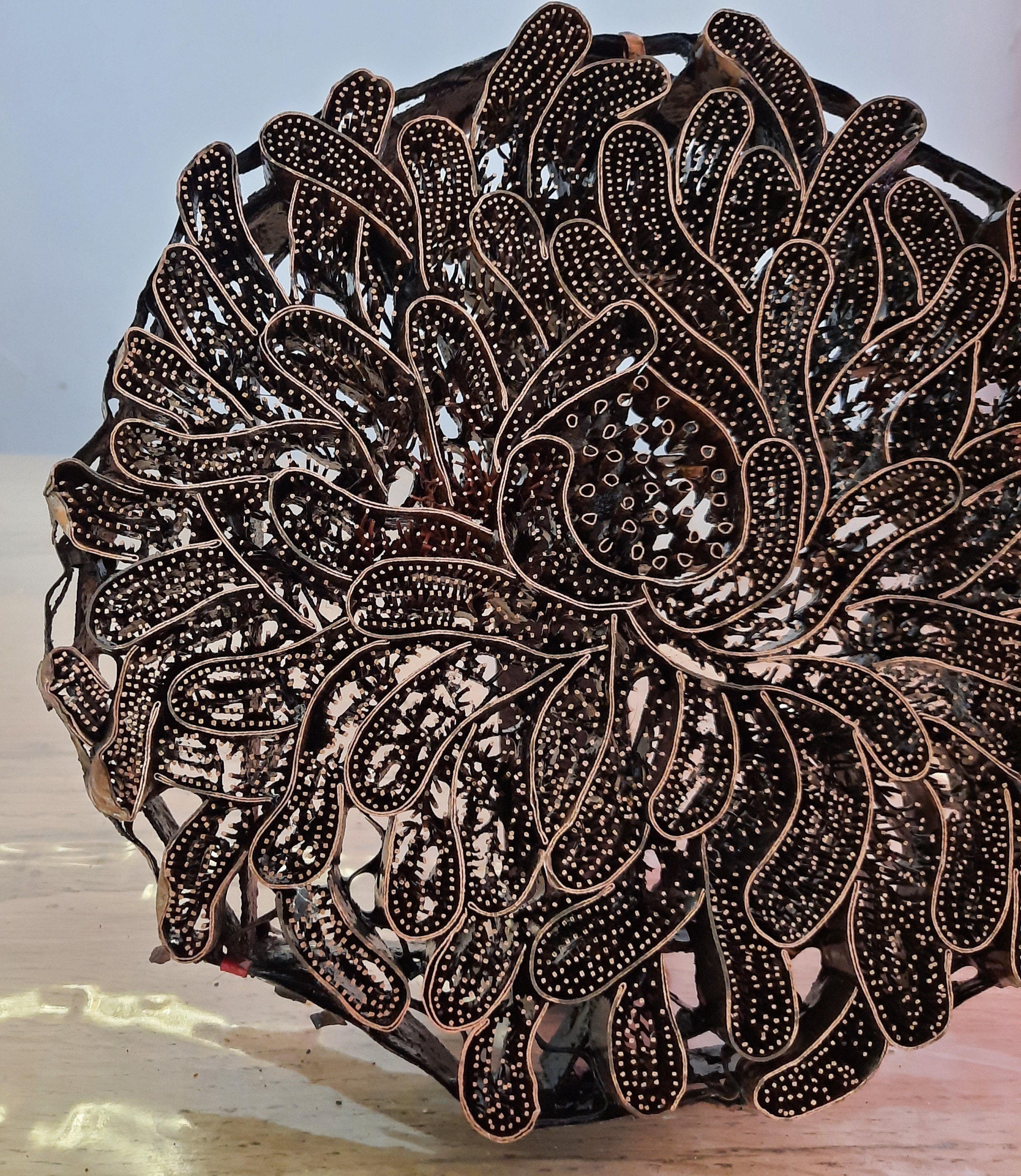 Antique Indonesian Copper Batik Tjaps Printing Blocks Etsy