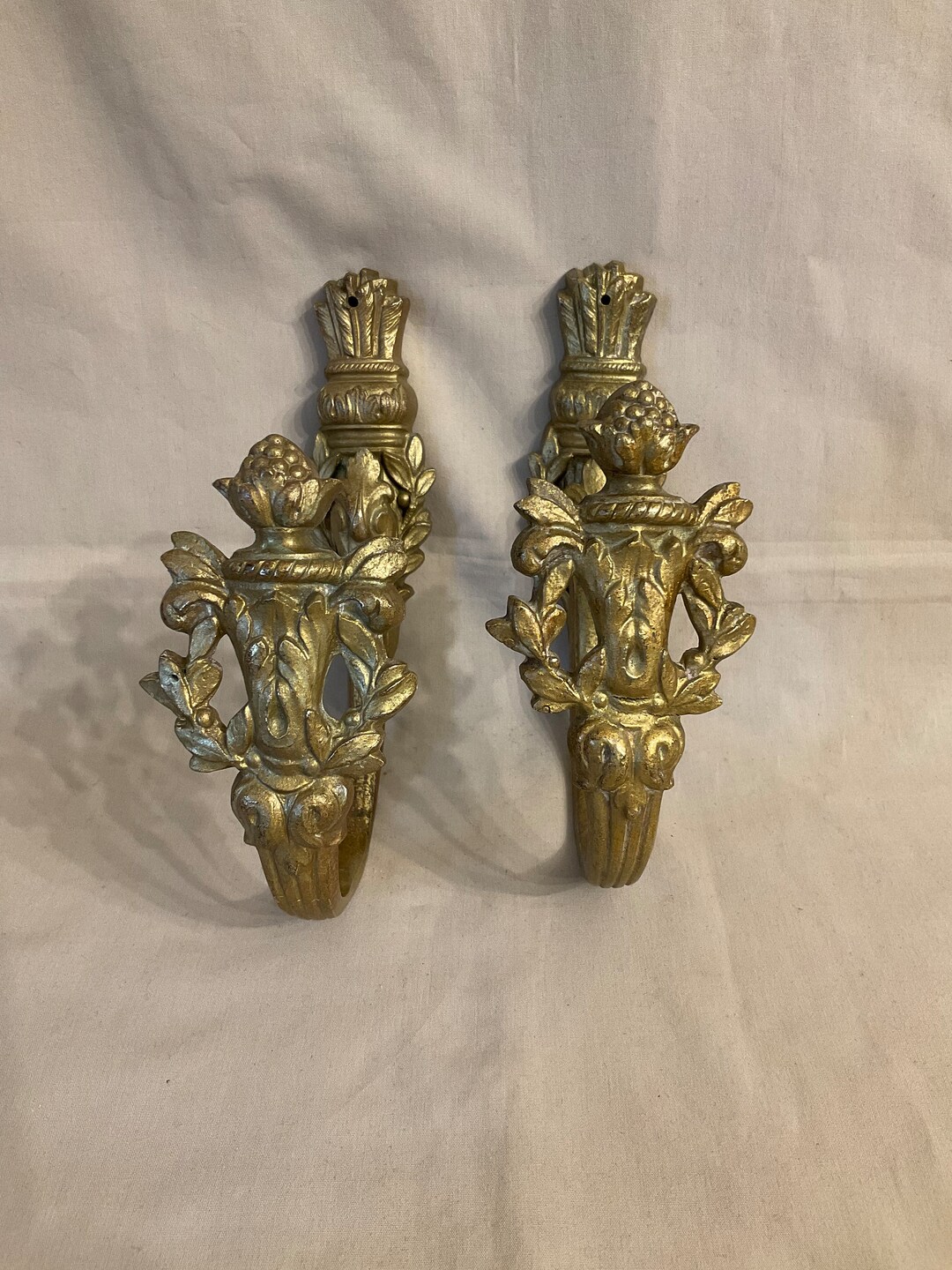 French Antique Bronze ,curtain Tie Backs , Home Decor , Chateau Chic Etsy