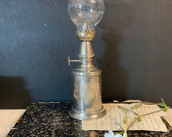 Antique French pigeon lamp ,Table lamp  ,oil lamp , Desk lamp , Night light , Home style