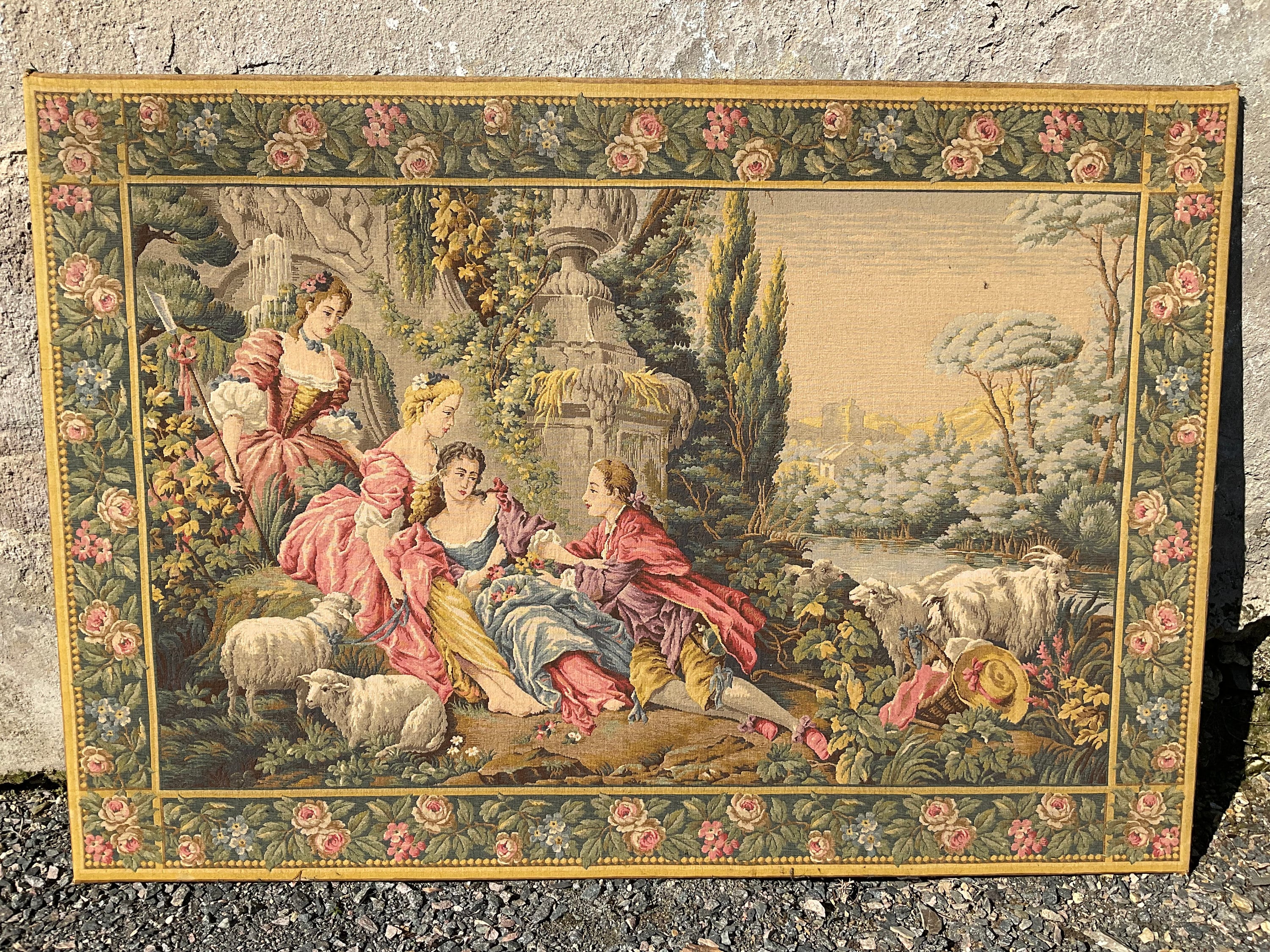 g*u様 希少　BODE pony tapestry best Amazon.com: Unicorn Tapestry 15Th C Nthe Lady And The