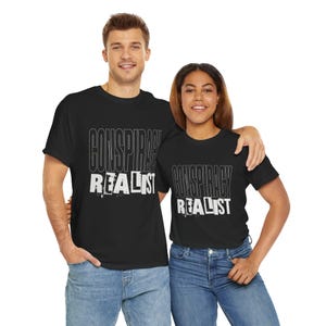 Conspiracy Realist Unisex Heavy Cotton Tee
