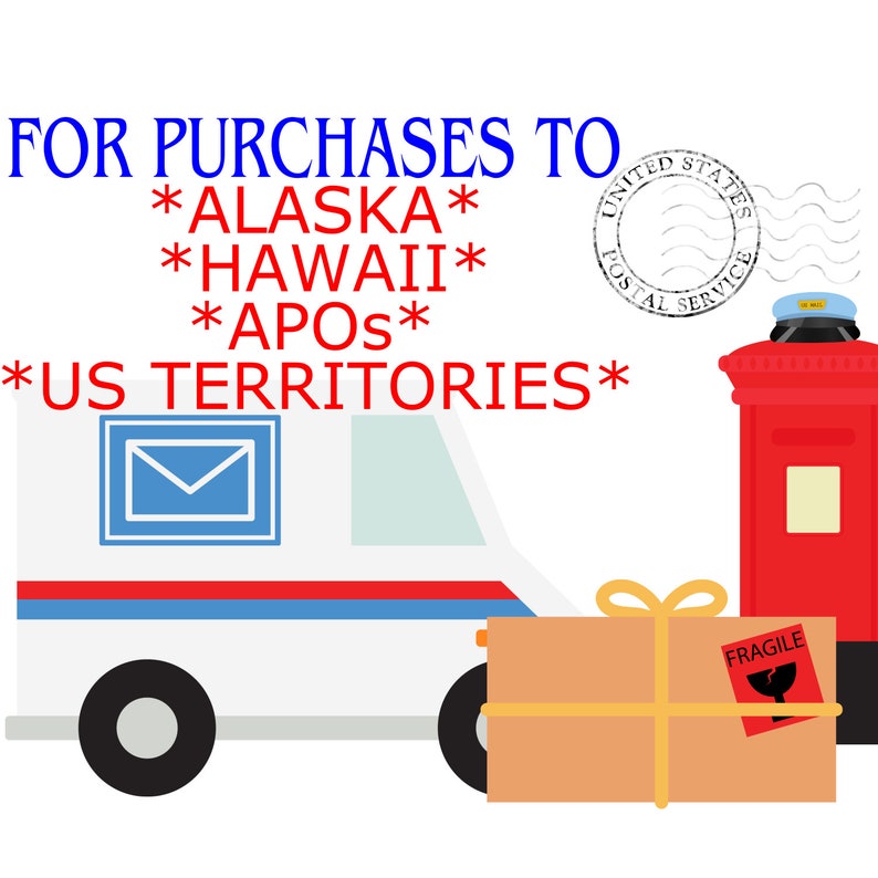 Shipping to Alaska Hawaii APOs and US Territories image 1