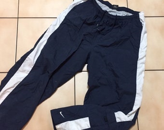 90's Adidas Pantaloni Vintage Sport Pants Nero Vento Pantaloni Retro Rompivento Atletico Running Pantaloni Pista Bottoms Taglia M 90's Adidas Pantaloni Vintage Sport Pants Nero Vento Pantaloni Retro Rompivento Atletico Running Pantaloni Pista Bottoms Taglia M