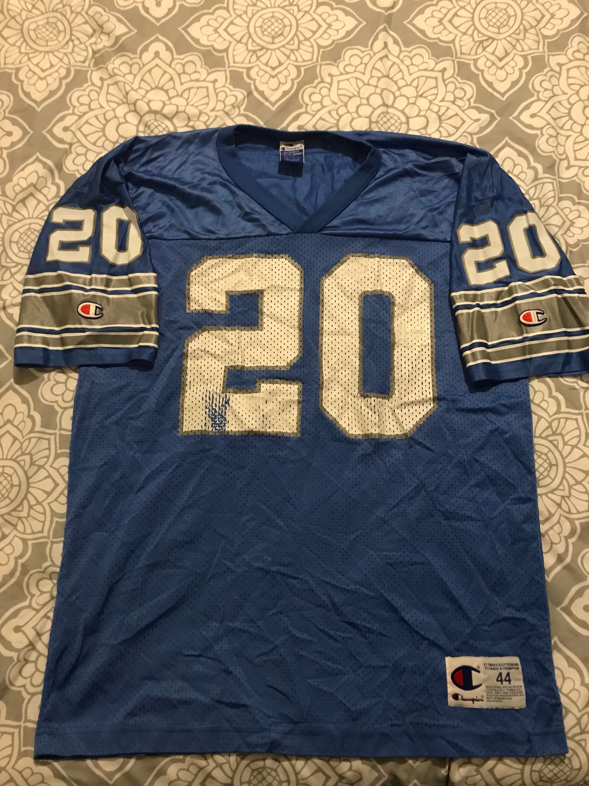 vintage barry sanders jersey