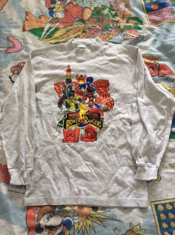 Power Rangers Youth Long Sleeve T Shirt