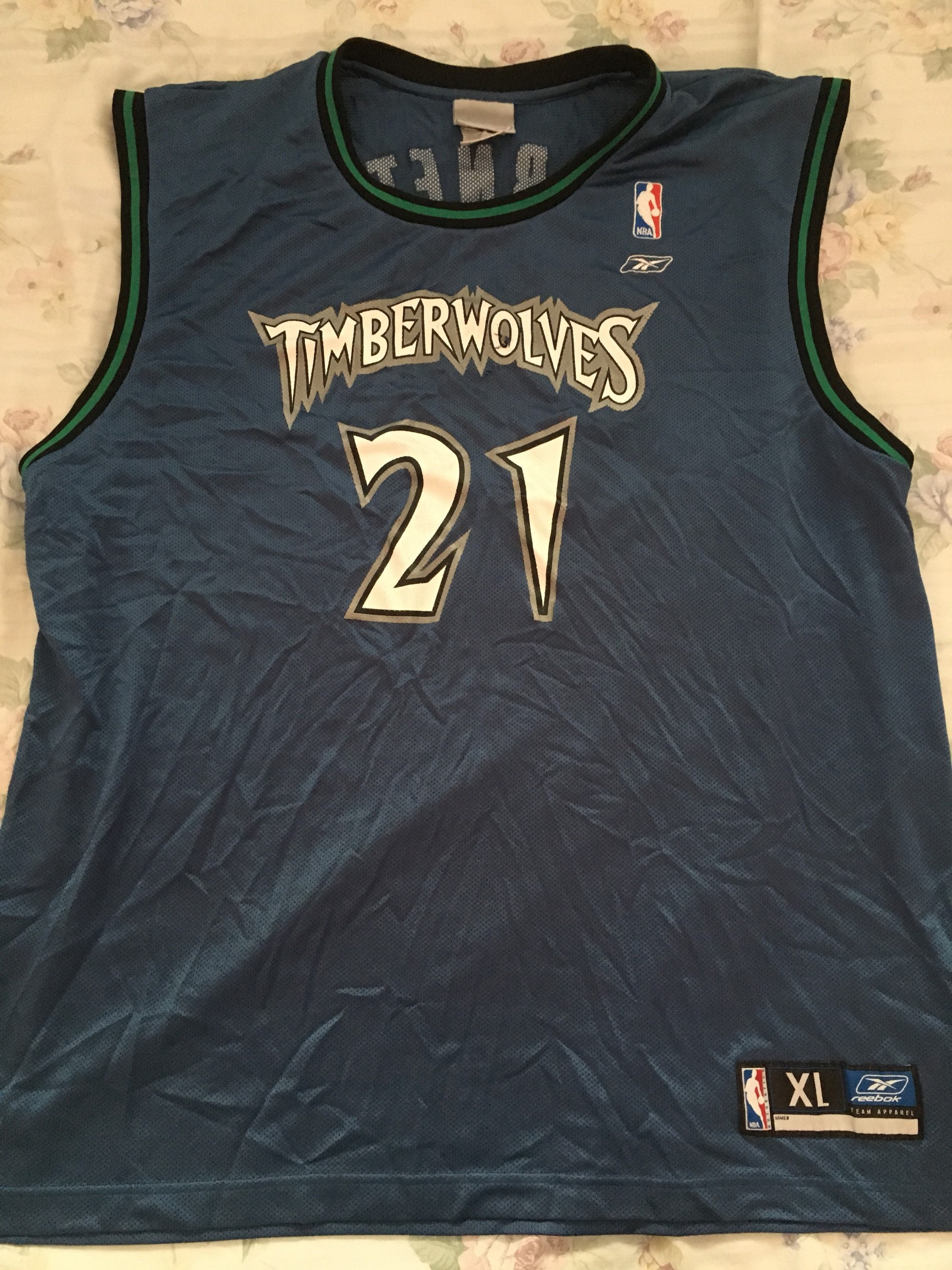vintage kevin garnett jersey