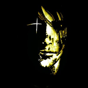 Custom Faux Pumpkin Carving – Sandman Face (Inspired by the Comic Series)
