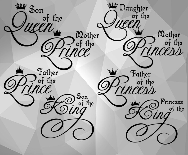 Free Free 324 Mother Of A Prince Svg SVG PNG EPS DXF File