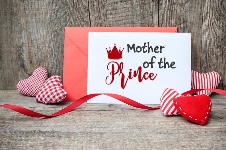 Mothers Day Svg Mother Of A Prince Svg Files Son Of A Queen Etsy