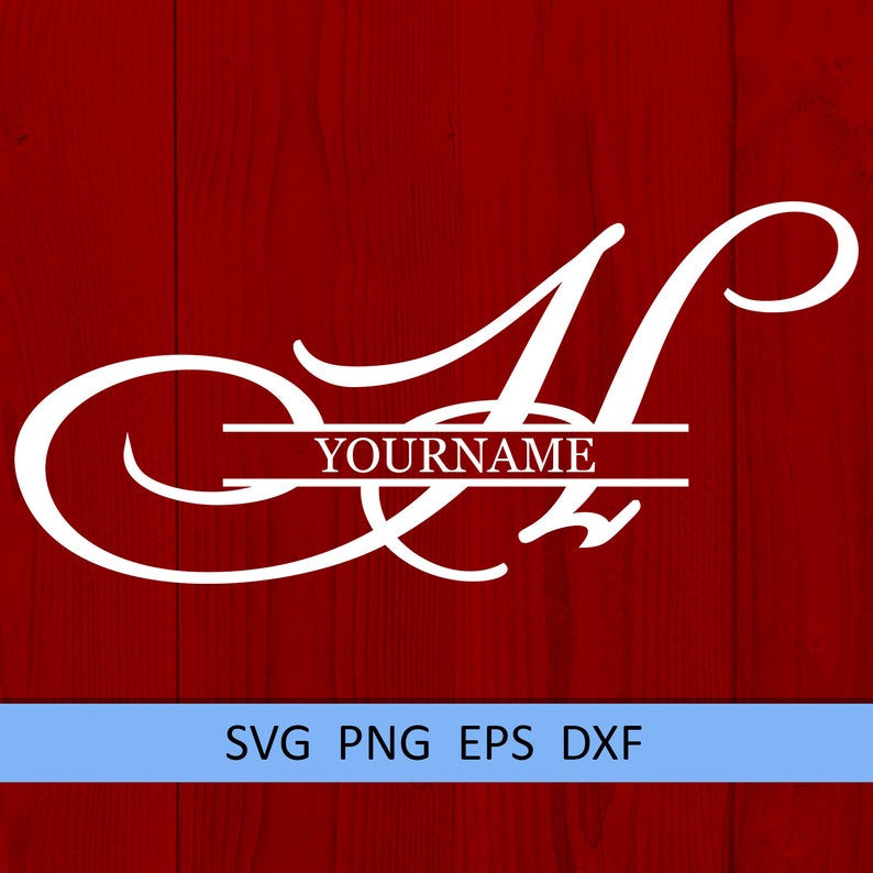 Download H Split monogram SVG Split letter svg Wedding font Split ...