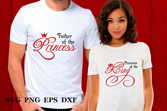 Download Fathers Day Svg Father Daughter Shirt Svg Father Of A Princess Etsy