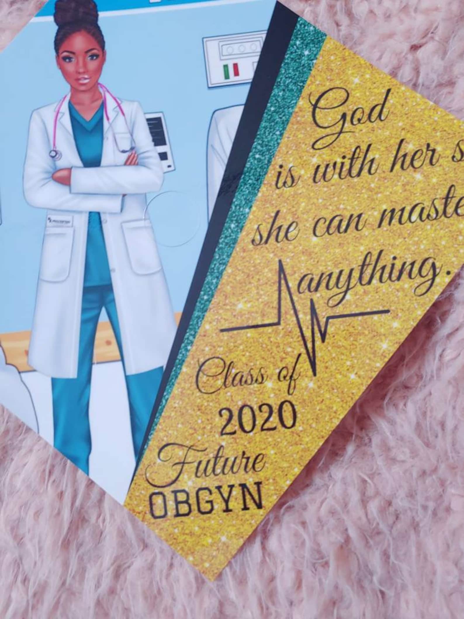 Graduation Cap Topper/future Obgyn/doctor - Etsy