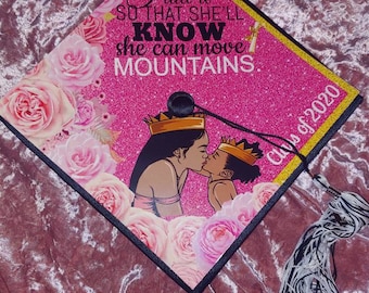 Graduation cap topper