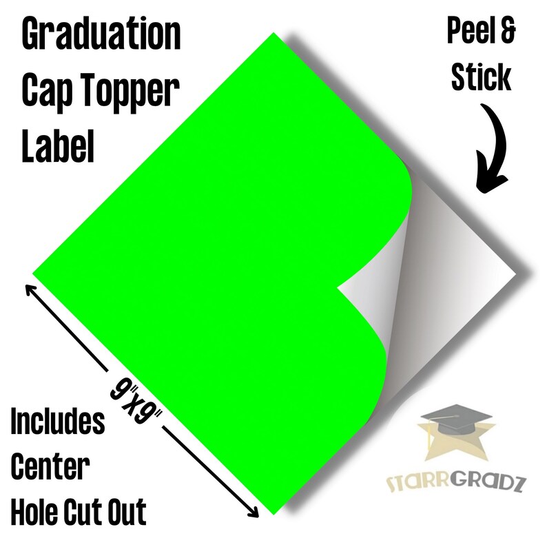 Course Topper Sticker Graduation Topper Label/ Grade School Educator - Etsy