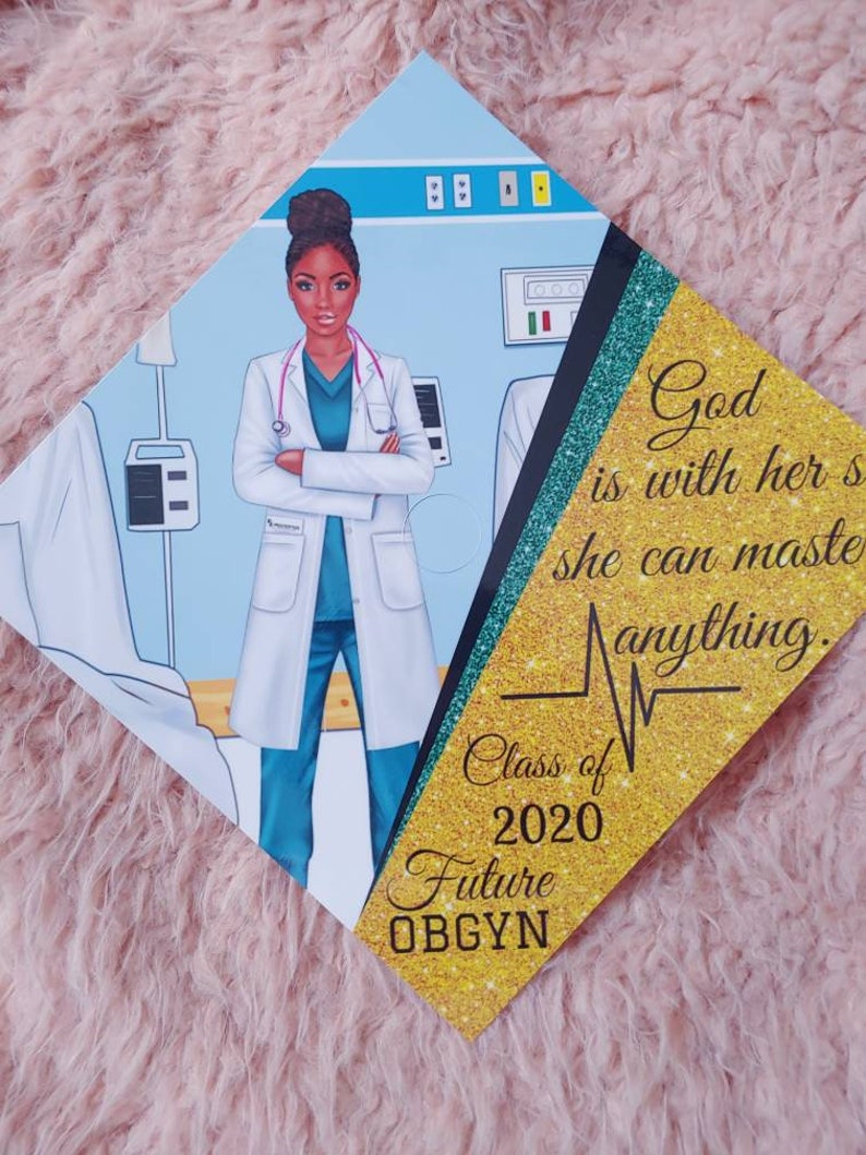 Graduation Cap Topper/future Obgyn/doctor - Etsy