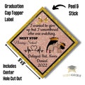 Graduation cap topper label\/ nursing school