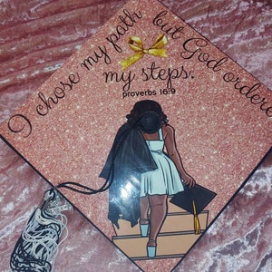 Graduation cap topper/PROVERBS 16:9