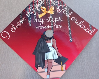 Graduation cap topper