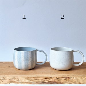 Cappuccino Cup &quot;Big Belly&quot; // Handmade Coffee Mug // Glossy Glaze