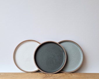 Small Ceramic Saucer // Untertasse // matte Glasur // Dessertteller