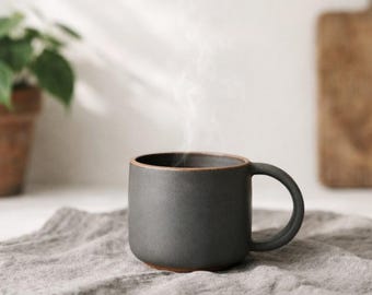 Handmade Ceramic Espresso Cup // Stoneware Espresso Mug // Scandinavian Style