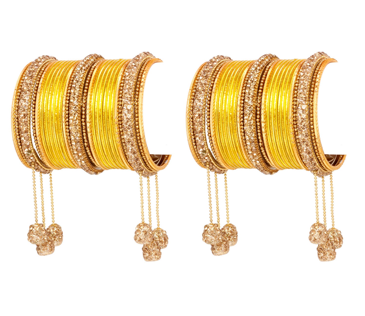 Indian Bangles Jewellery Full Bridal Latken Hanging Set Etsy UK