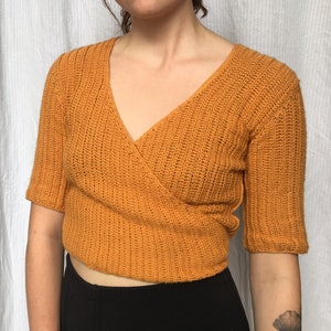 Crochet pattern | Wrap Top (made-to-measure)
