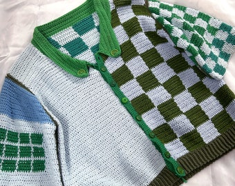 Crochet pattern | Block Them Blouse